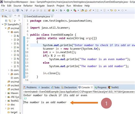 number is even or odd in java